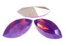 Swarovski navette, fancy chaton, cyclamen opal, 15mm - x2