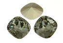 Swarovski, fancy square, black diamond, 12mm - x1