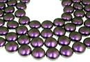 Perle Swarovski disc, iridescent purple, 10mm - x10