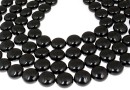 Perle Swarovski disc, mystic black pearl, 10mm - x10