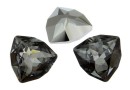 Swarovski, fancy rivoli Trilliant, silver night, 12mm - x1