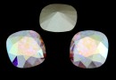 Swarovski, fancy square, aurore boreale, 10mm - x1