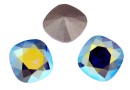 Swarovski, fancy square, tanzanite aurore boreale , 12mm - x1