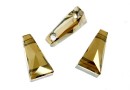 Swarovski, margele keystone, bronze shade, 13x7mm - x1