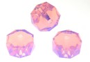 Swarovski, margele rondelle, rose water opal, 8mm - x2