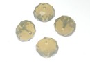 Swarovski, margele briolette, light grey opal, 6mm - x4