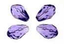 Swarovski, margele picatura, tanzanite, 10.5mm - x2
