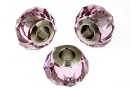 Swarovski, becharmed briolette, light amethyst, 14mm - x1