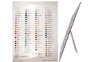 Swarovski chaton sampler,, 30x20cm - x1