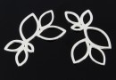Link, branch, 925 silver, 23mm  - x1