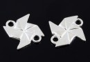 Link, rattle, 925 silver, 13mm  - x1