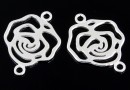 Link, rose, 925 silver, 19.5mm  - x1