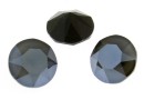 Swarovski, chaton SS29, dark grey, 6mm - x4