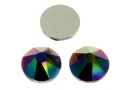 Swarovski, cabochon, rainbow dark, 7mm - x4