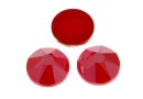 Swarovski rhinestone ss30, royal red, 6mm - x4