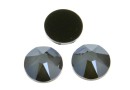 Swarovski rhinestone ss16, dark grey, 4mm - x20
