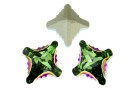 Swarovski rhombus tribe, fancy chaton, peridot, 14mm - x1