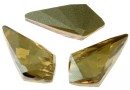 Swarovski, fancy kite, golden shadow, 14x7mm - x1