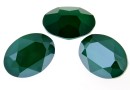 Swarovski, rivoli cabochon oval, royal green, 18x13mm - x1
