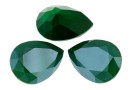 Swarovski, fancy picatura,  royal green, 18x13mm - x1