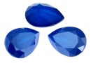 Swarovski, fancy picatura, royal blue, 18x13mm - x1