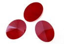 Swarovski, oval fancy, royal red, 8x6mm - x4