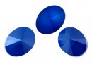 Swarovski, fancy oval, royal blue, 8x6mm - x4