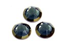 Swarovski, crystal cabochon hotfix, black diamond, SS34 - x4