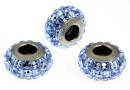 Swarovski, becharmed pavé, light sapphire, 12mm - x1