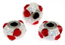 Swarovski, becharmed pave moonlight, 14.5mm - x1