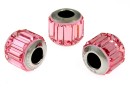 Swarovski, becharmed pave light rose, 10.5mm - x1