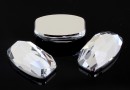 Swarovski, cabochon Organic, crystal CALv , 8x5mm - x1