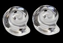 Swarovski, pandantiv Sea snail, crystal, 14mm - x1