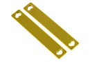 Link pentru gravat, argint 925 placat cu aur, 25mm - x1