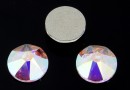 Swarovski, cabochon SS30, aurore boreale, 6mm - x4