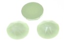 Swarovski, SS30 cabochon, powder green, 6mm - x4