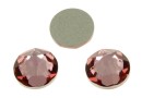 Swarovski, SS30 cabochon, antique pink, 6mm - x4