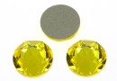 Swarovski, cabochon SS30, citrine, 6mm - x4