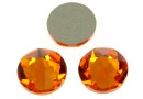 Swarovski, cabochon SS30, tangerine , 6mm - x4