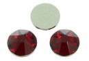 Swarovski, cabochon SS30, siam, 6mm - x4