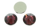 Swarovski, SS30 cabochon, burgundy, 6mm - x4