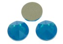 Swarovski, SS30 cabochon, caribbean blue opal, 6mm - x4