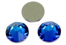 Swarovski, cabochon SS30, bermuda blue, 6mm - x4