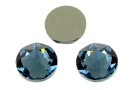 Swarovski, SS30 cabochon, denim blue, 6mm - x4