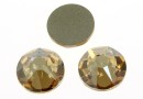 Swarovski, SS30 cabochon, golden shadow, 6mm - x4