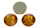 Swarovski, cabochon SS30, topaz, 6mm - x4