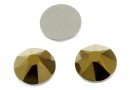 Swarovski, cabochon SS30, dorado, 6mm - x4