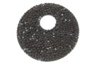 Swarovski, pand. fine rocks, black vintage rose, 40mm - x1