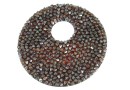 Swarovski, pand. fine rocks, black red magma, 40mm - x1