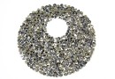 Swarovski, pand. fine rocks, mettalic light gold, 40mm - x1